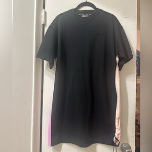 DKNY Black T-Shirt Dress